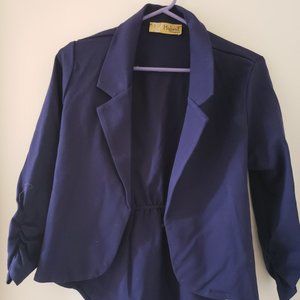 Hybrid & Company Navy Casual Office Blazer